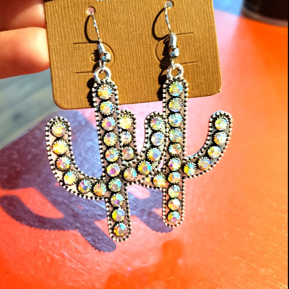 Cactus Fashion Earrings